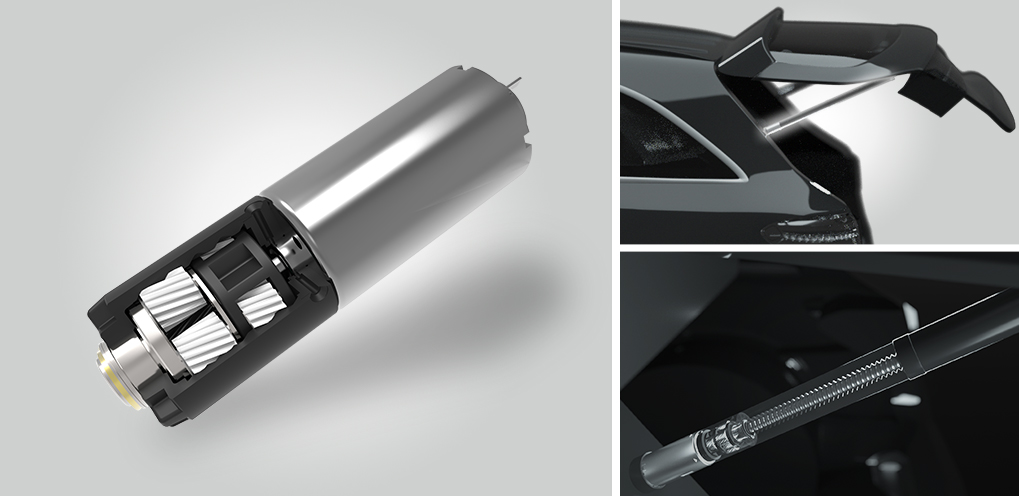 汽車(chē)尾門(mén)推桿電機(jī)